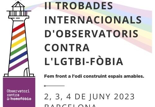 II Trobades Internacionals d'Observatoris Contra l'LGTBI-fòbia's header image