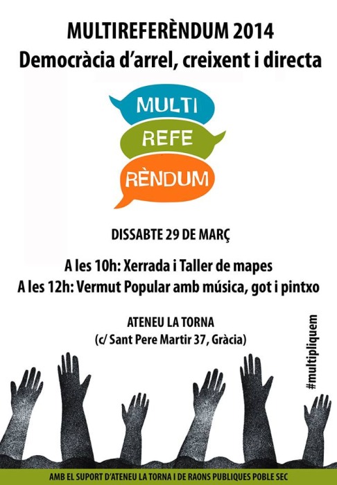 A Multireferèndum 2014 ens agrada vermutejar!