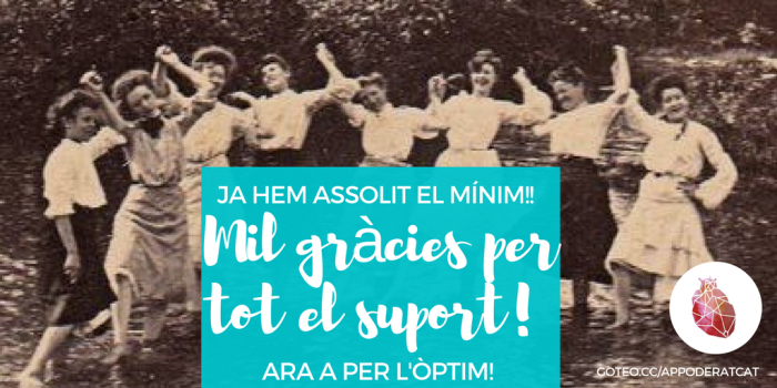 Mil gràcies per tot el suport!