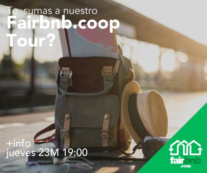 ¿Nos ayudas con la organización del Fairbnb.Coop Tour?