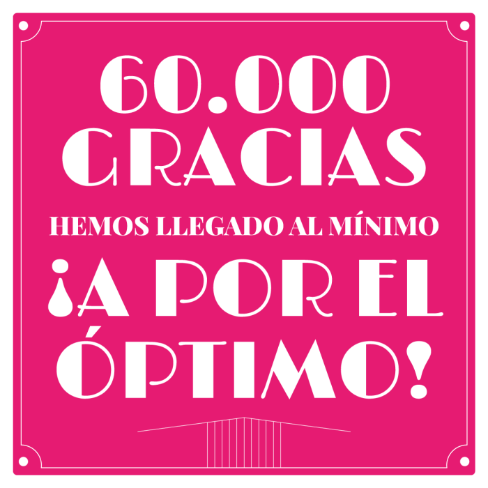 ¡60.000 gracias!